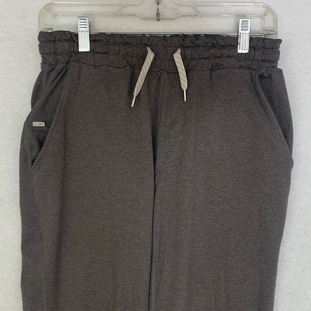 Vuori Ponto Performance Pant Mens Small Charcoal Heather Jogger Athleisure V418 - Picture 2 of 8